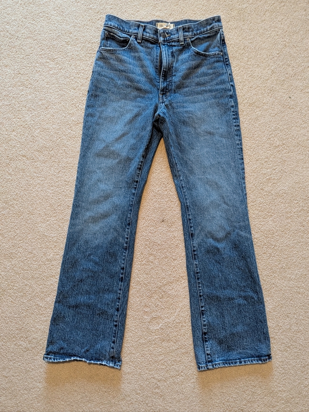 Madewell Relaxed Boot Cut Women's Jeans Sz 27 - Picture 4 of 10
